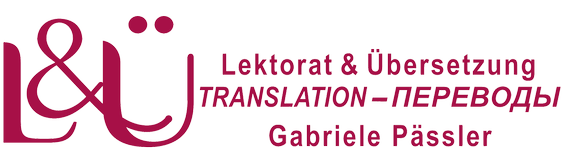 L&Ü - Gabriele Pässler | Lektorat und Übersetzung